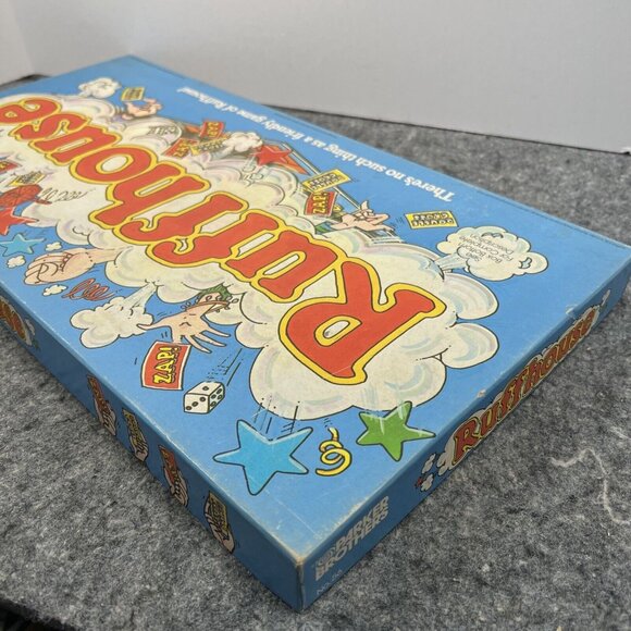 Vintage 1980 Ruffhouse Parker Brothers No 56 Strategy Board Game Complete - Picture 8 of 10